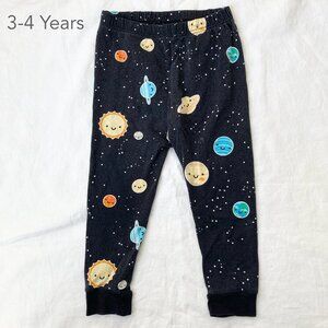 💙2/$25 Whiste & Flute 3-4 Years Toddler Space Plants Pajama Pant Leggings Sleep